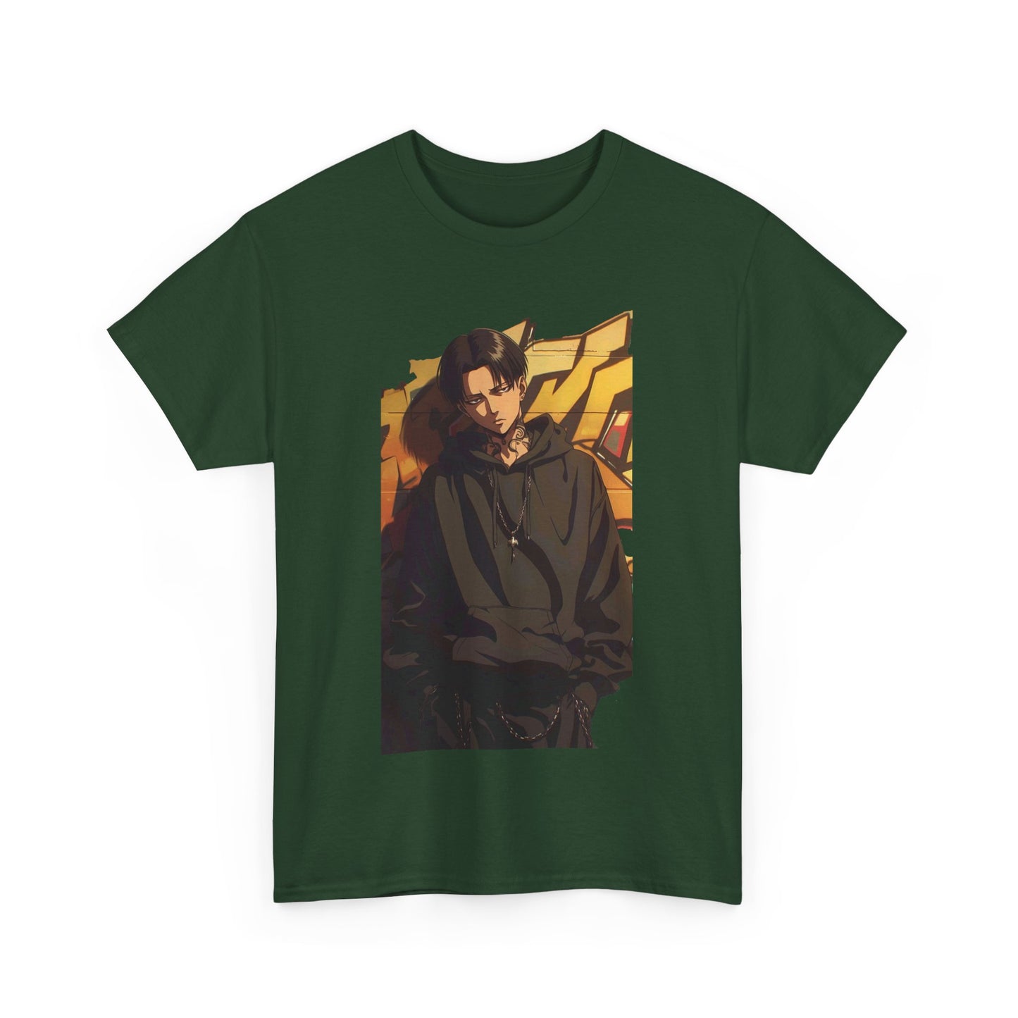 Levi Ackerman T-Shirt – Unisex Attack on Titan Anime Tee Featuring Humanity’s Strongest Soldier