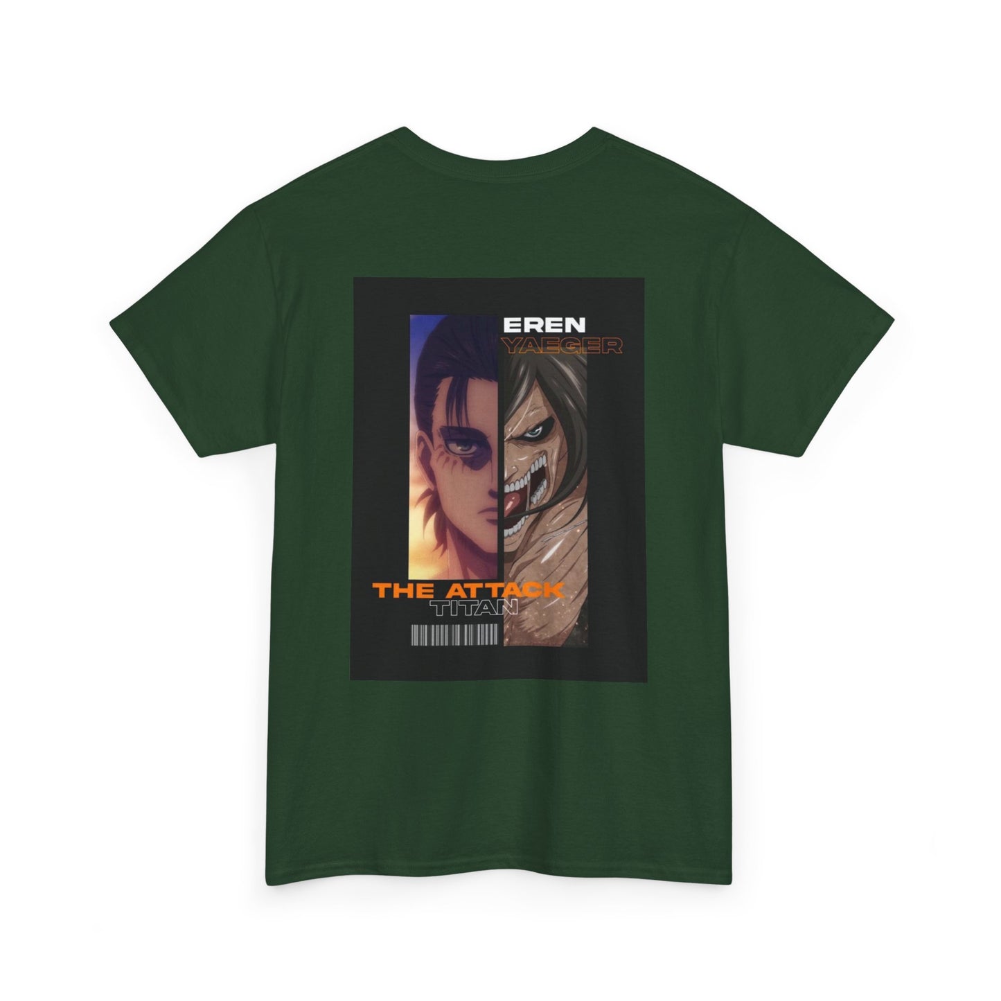 Eren Yeager T-Shirt – Unisex Attack on Titan Anime Tee Featuring Titan Shifter Power