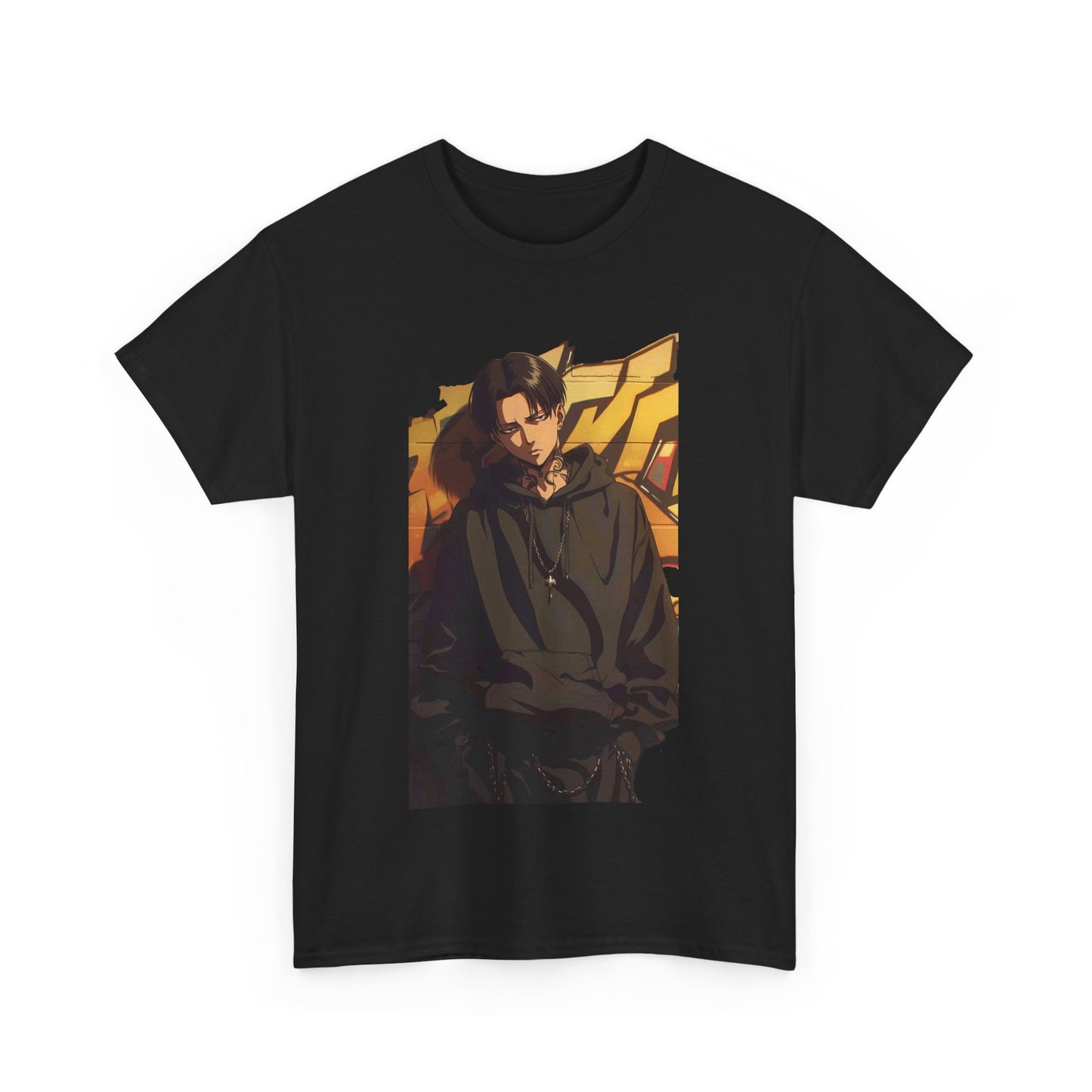 Levi Ackerman T-Shirt – Unisex Attack on Titan Anime Tee Featuring Humanity’s Strongest Soldier