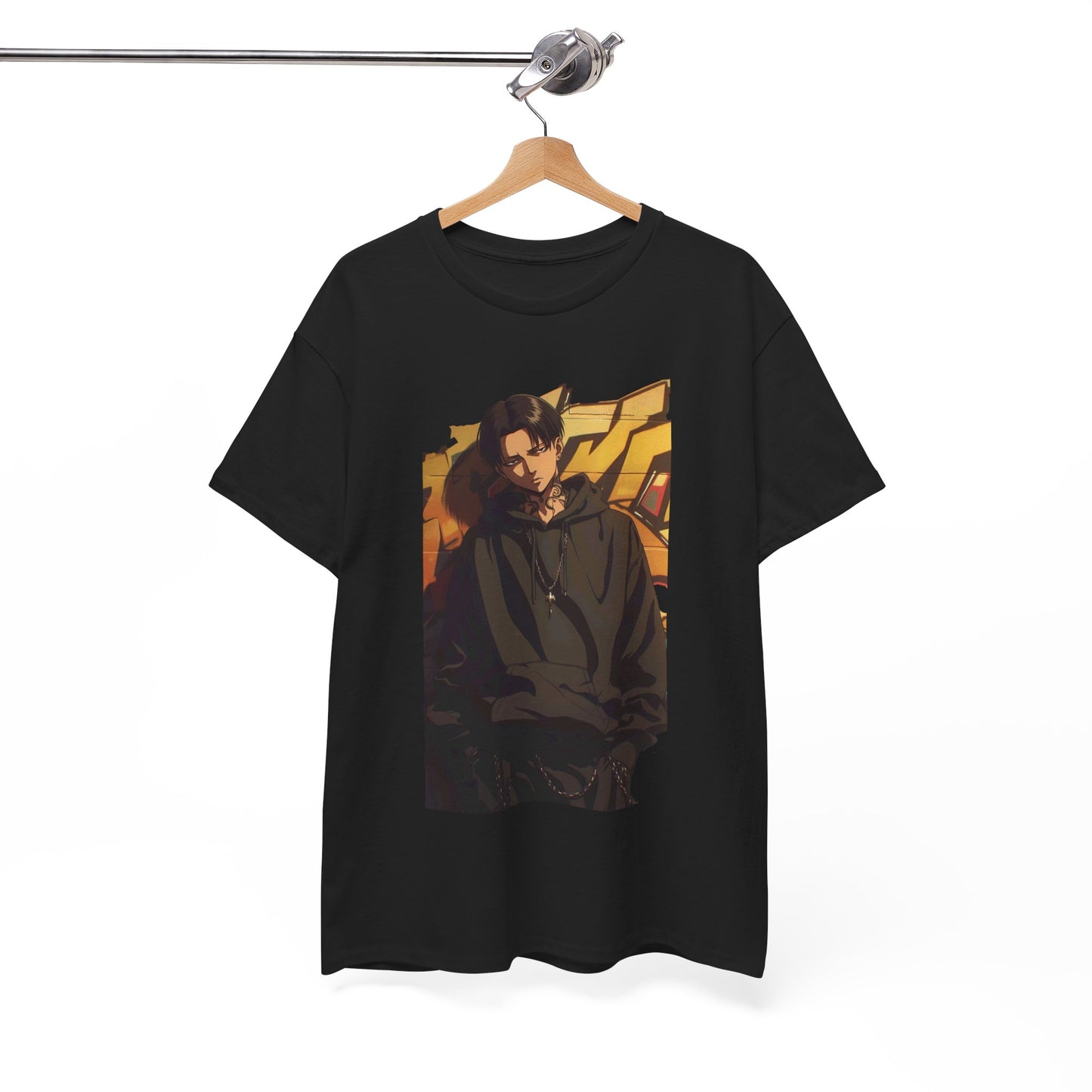 Levi Ackerman T-Shirt – Unisex Attack on Titan Anime Tee Featuring Humanity’s Strongest Soldier