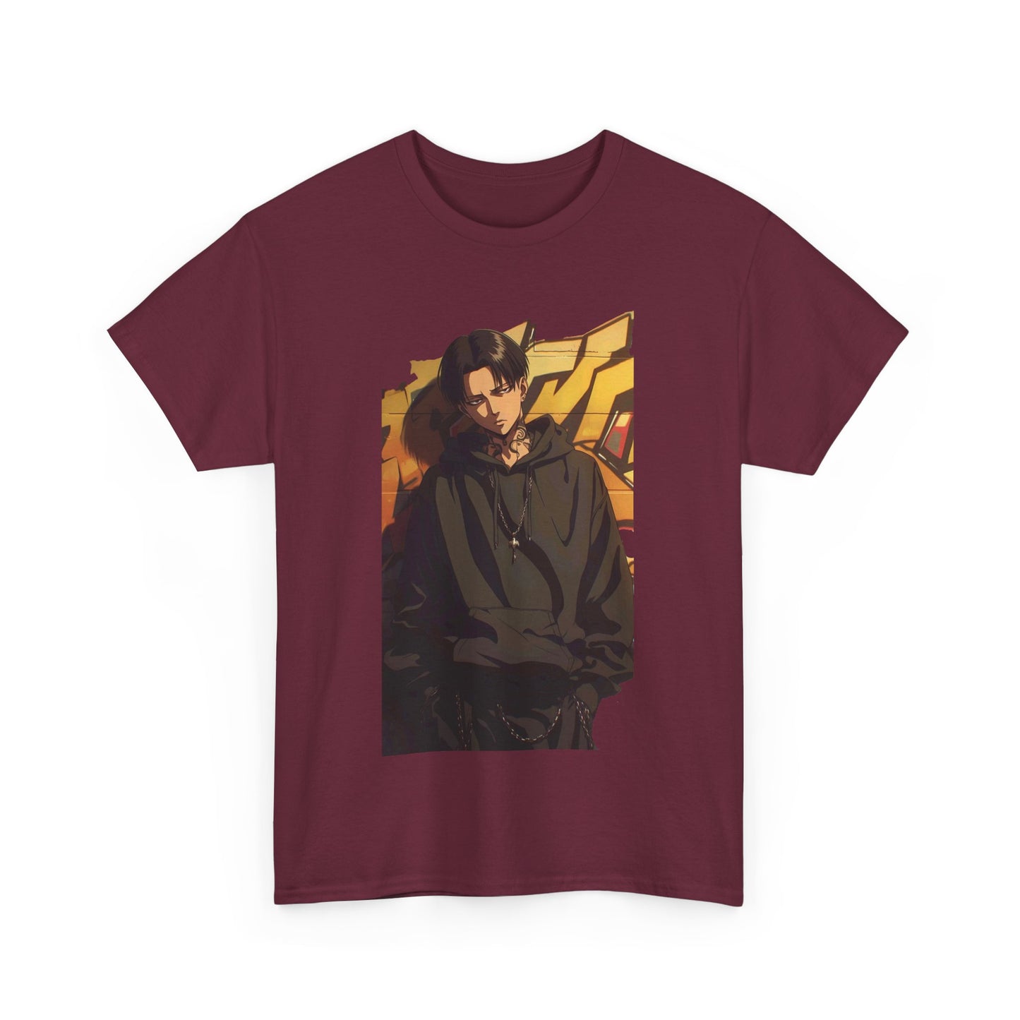 Levi Ackerman T-Shirt – Unisex Attack on Titan Anime Tee Featuring Humanity’s Strongest Soldier
