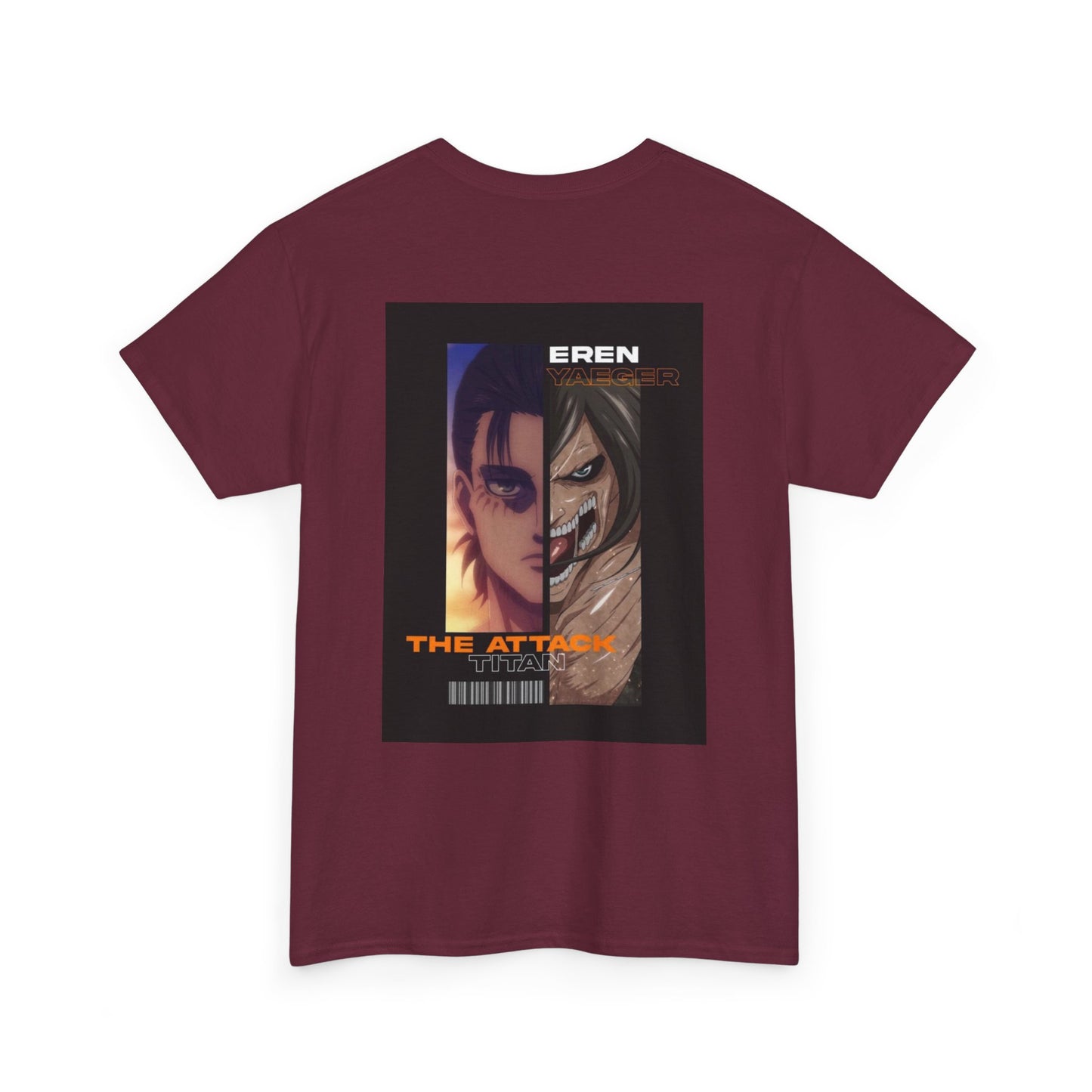 Eren Yeager T-Shirt – Unisex Attack on Titan Anime Tee Featuring Titan Shifter Power