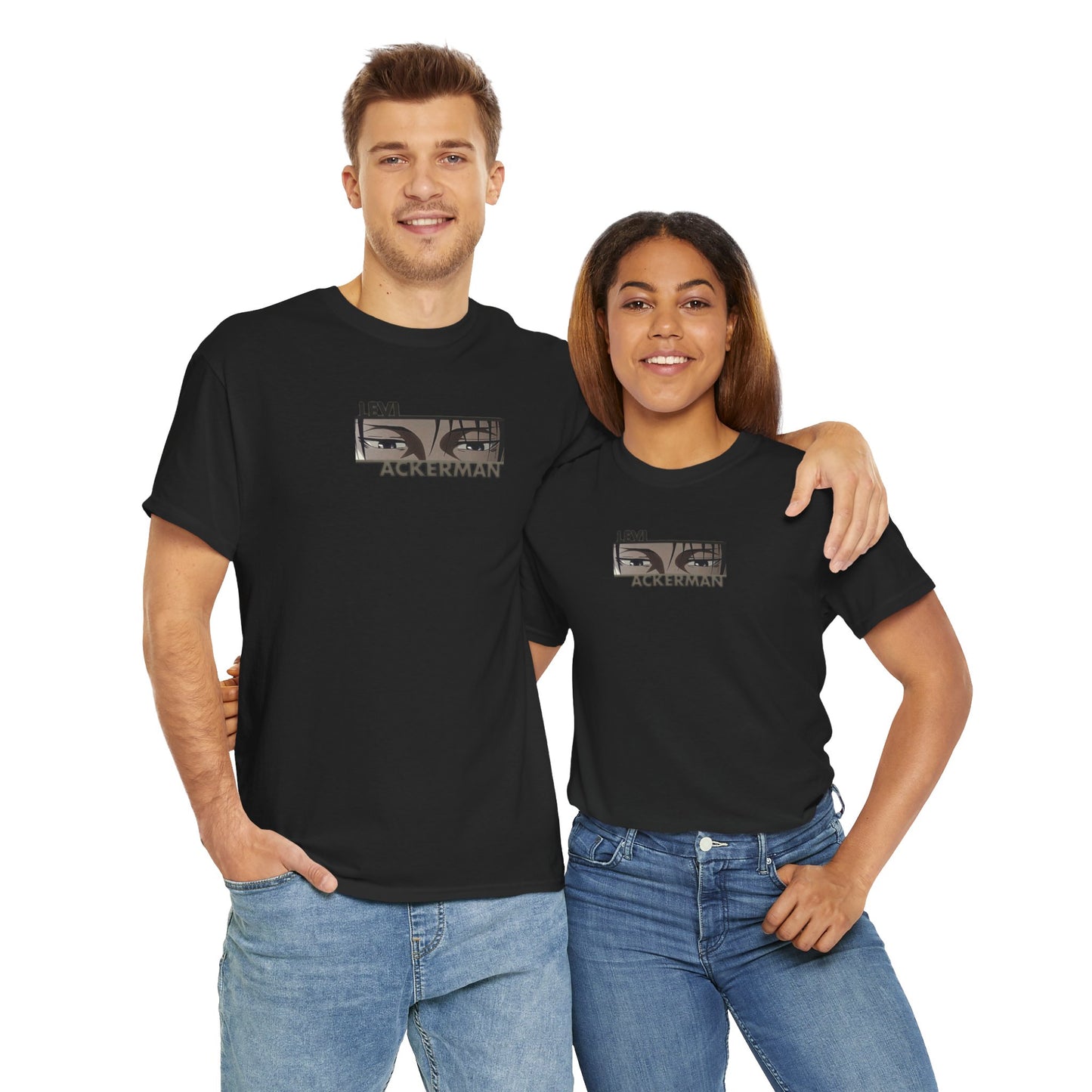 Levi Ackerman T-Shirt – Unisex Attack on Titan Anime Tee Featuring Humanity’s Strongest Soldier