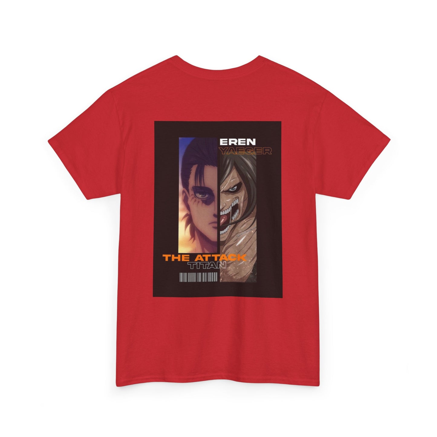 Eren Yeager T-Shirt – Unisex Attack on Titan Anime Tee Featuring Titan Shifter Power