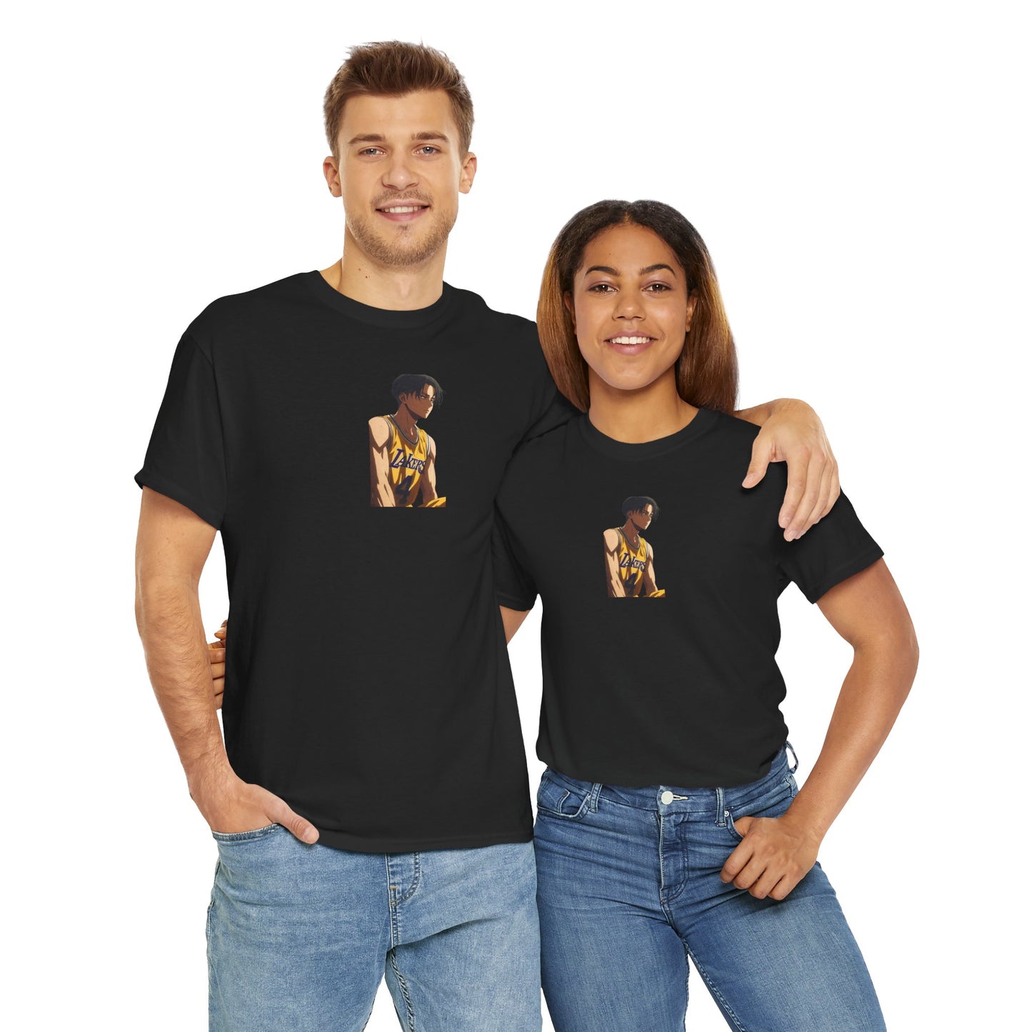 Levi Ackerman T-Shirt – Unisex Attack on Titan Anime Tee Featuring Humanity’s Strongest Soldier