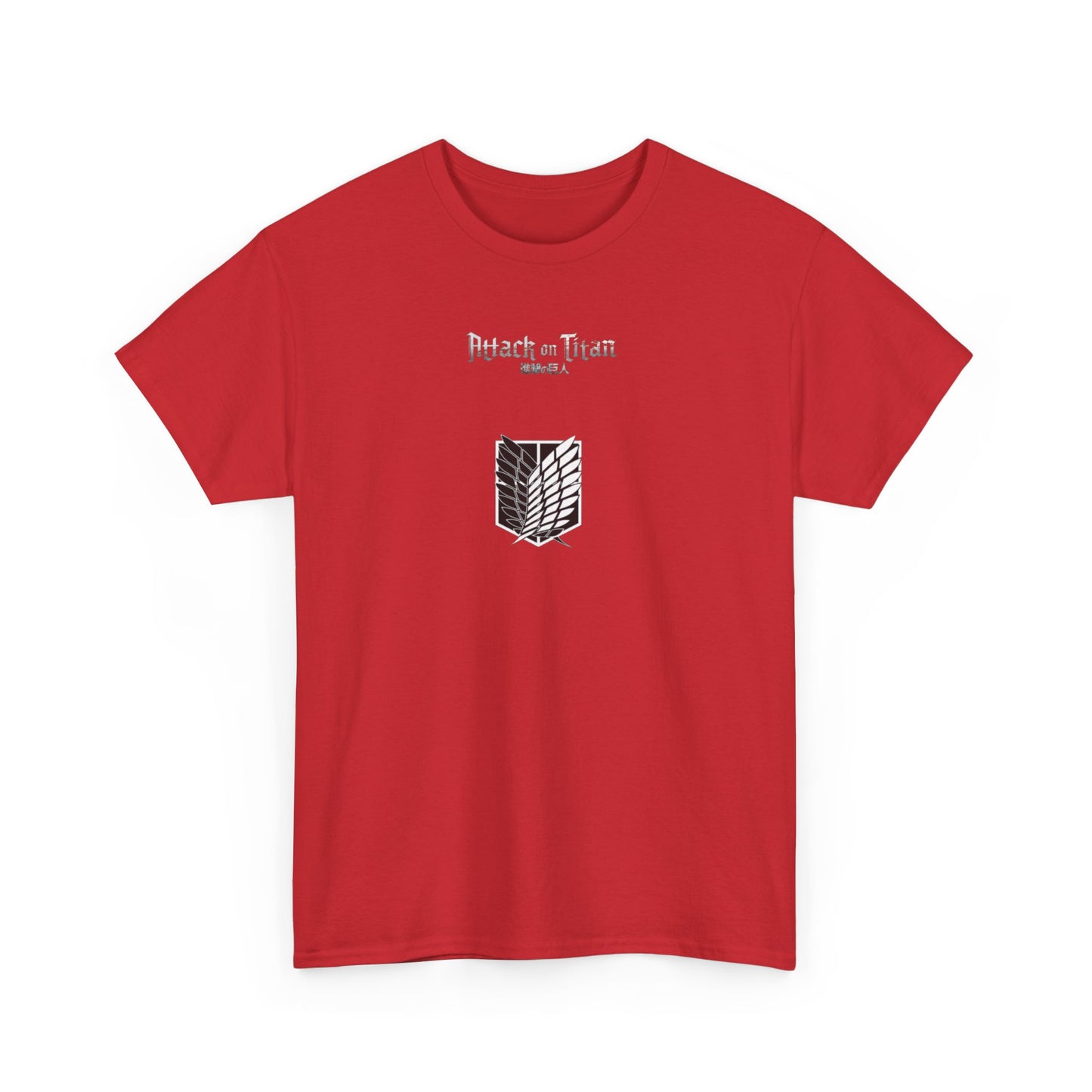 Attack on Titan T-Shirt - wings of freedom T-Shirt – Unisex Anime Tee Featuring Scout Regiment & Titan-Slaying Style