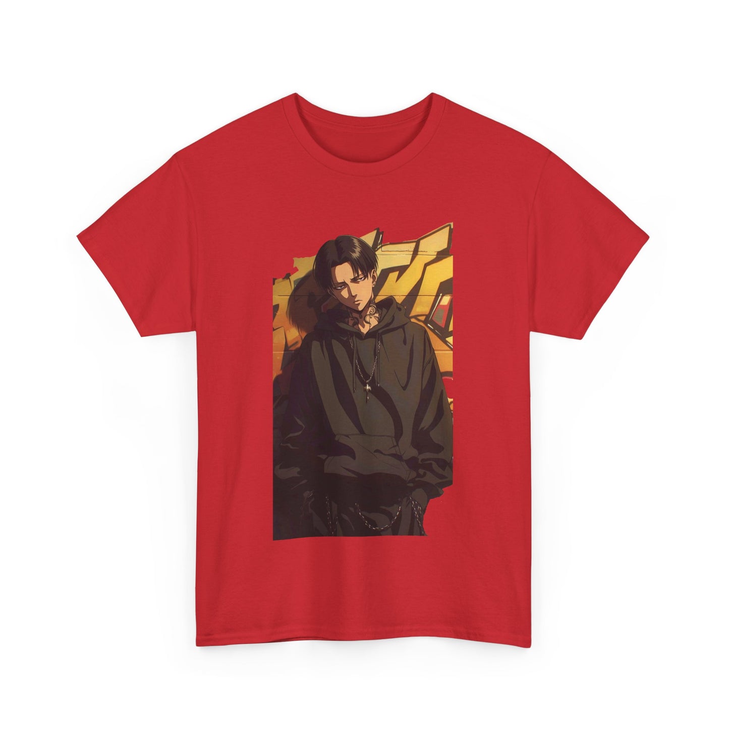 Levi Ackerman T-Shirt – Unisex Attack on Titan Anime Tee Featuring Humanity’s Strongest Soldier