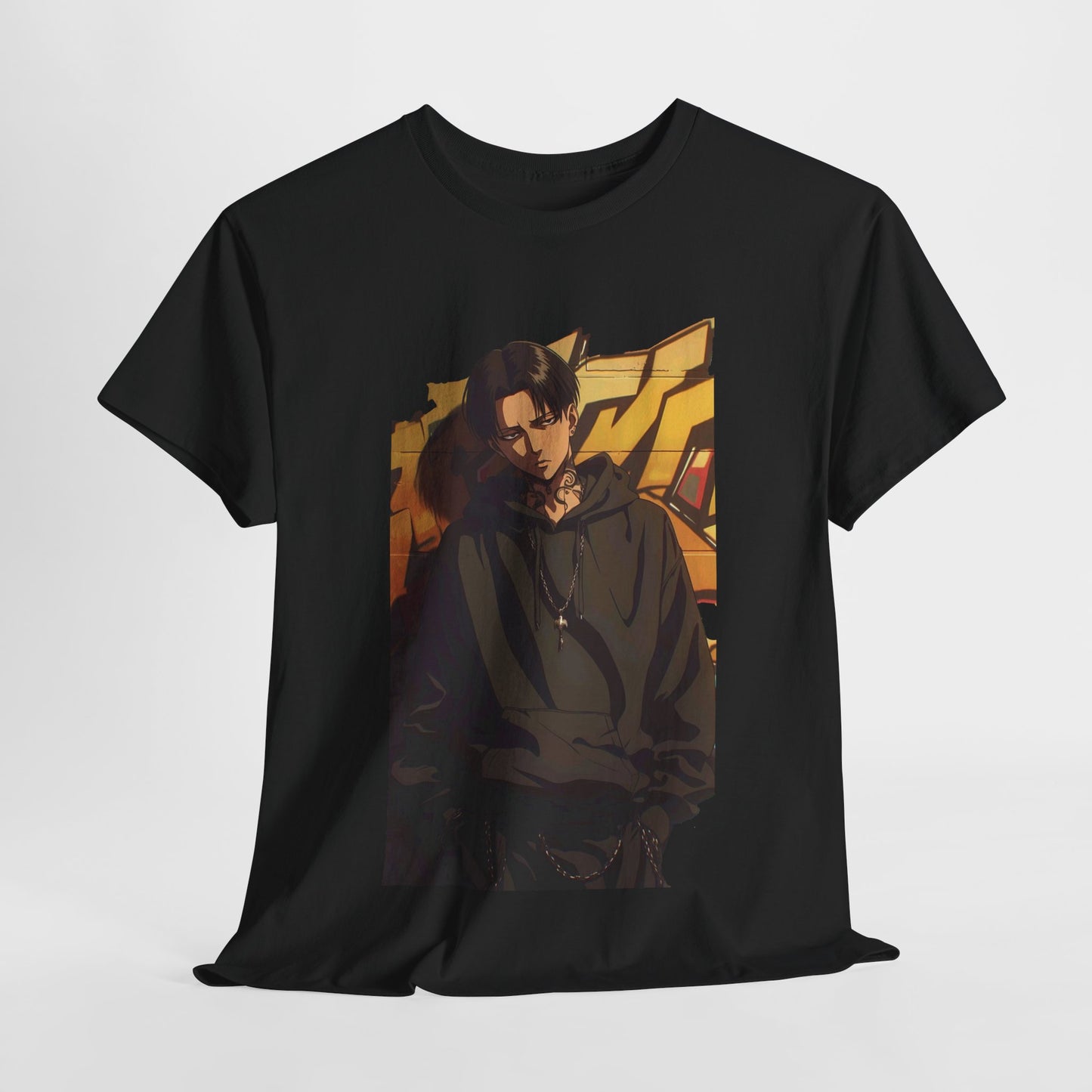 Levi Ackerman T-Shirt – Unisex Attack on Titan Anime Tee Featuring Humanity’s Strongest Soldier