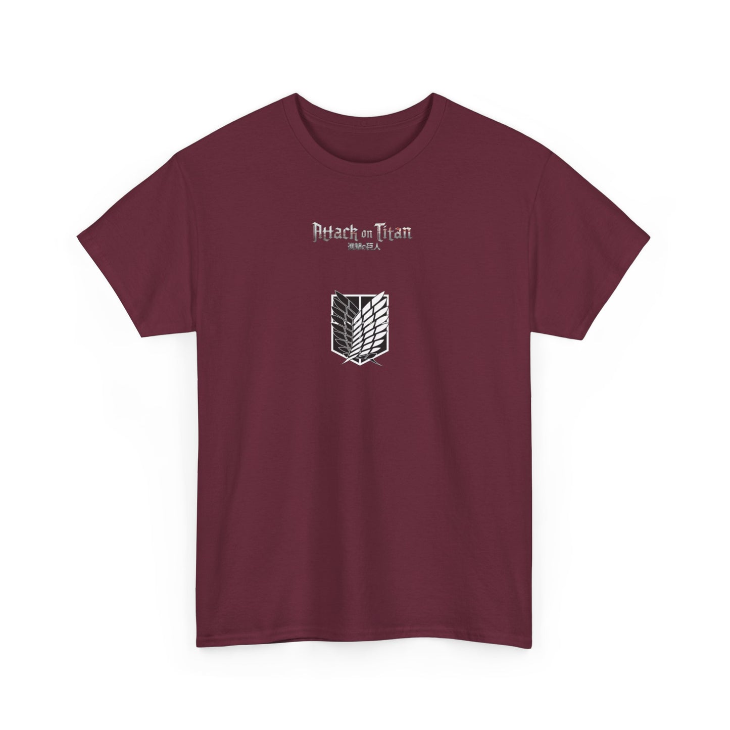 Attack on Titan T-Shirt - wings of freedom T-Shirt – Unisex Anime Tee Featuring Scout Regiment & Titan-Slaying Style