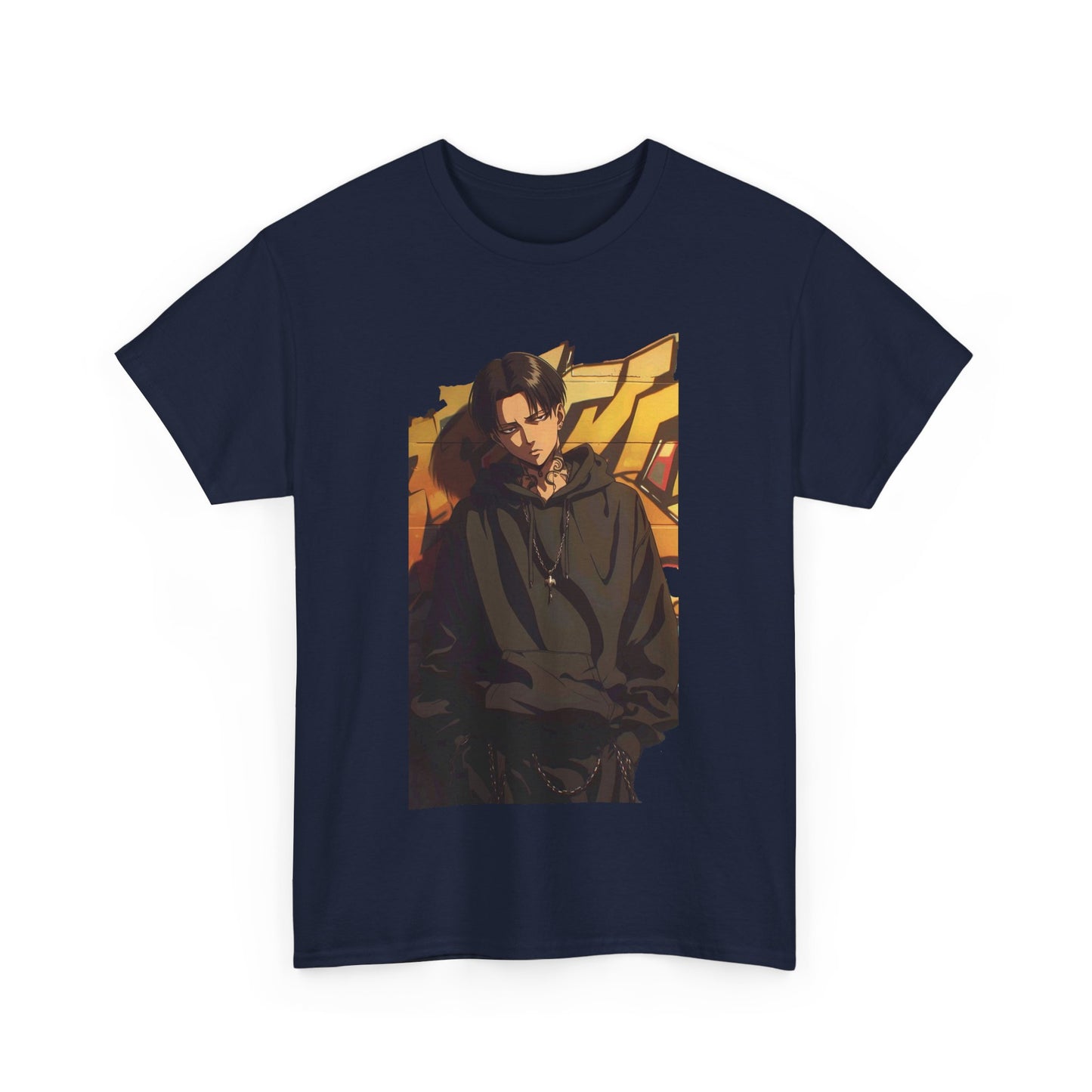 Levi Ackerman T-Shirt – Unisex Attack on Titan Anime Tee Featuring Humanity’s Strongest Soldier