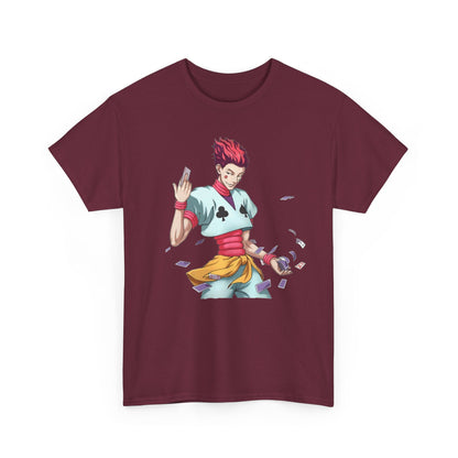 Hisoka T-Shirt – Unisex Hunter x Hunter Anime Tee Featuring the Infamous Magician & Phantom Troupe Flair
