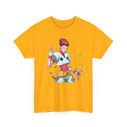 Hisoka T-Shirt – Unisex Hunter x Hunter Anime Tee Featuring the Infamous Magician & Phantom Troupe Flair
