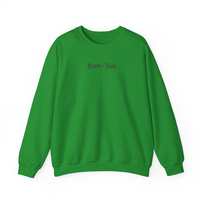 Attack on Titan Sweatshirt – Unisex Anime Pullover | Scout Regiment & Titan-Inspired Design